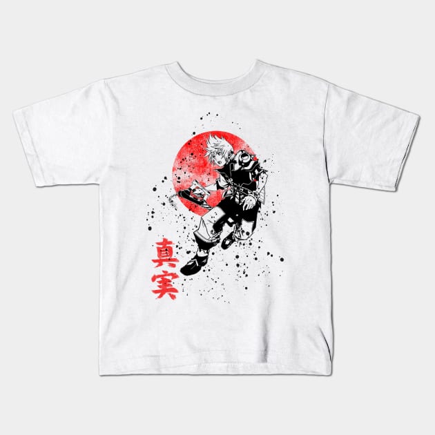 Oni 8 Kids T-Shirt by ZuleYang22